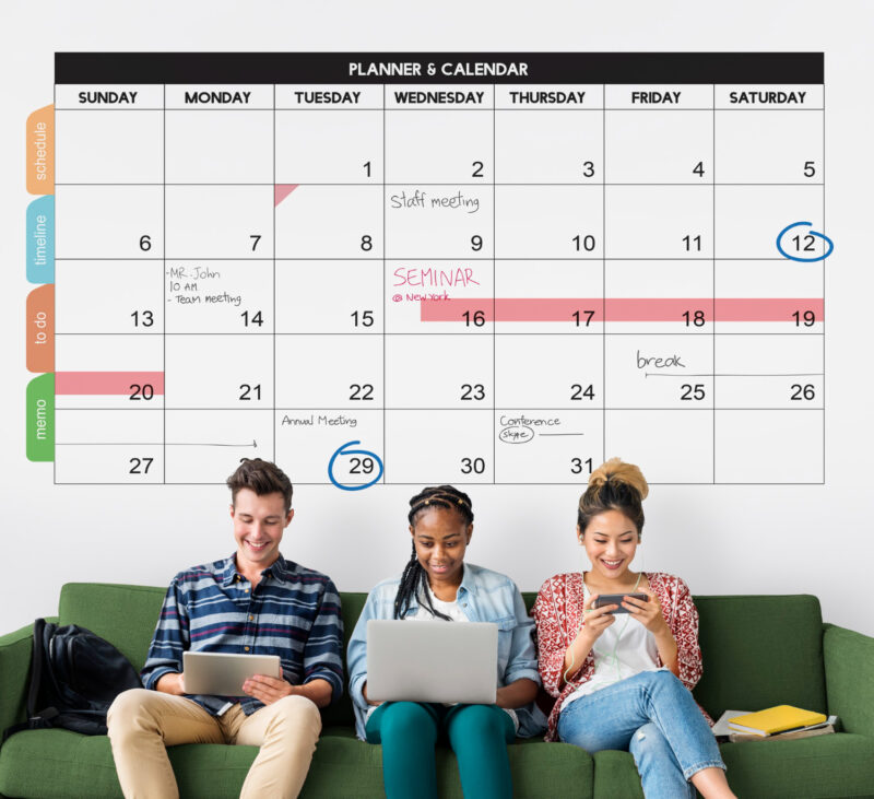 Benefícios de ter um calendário compartilhado
