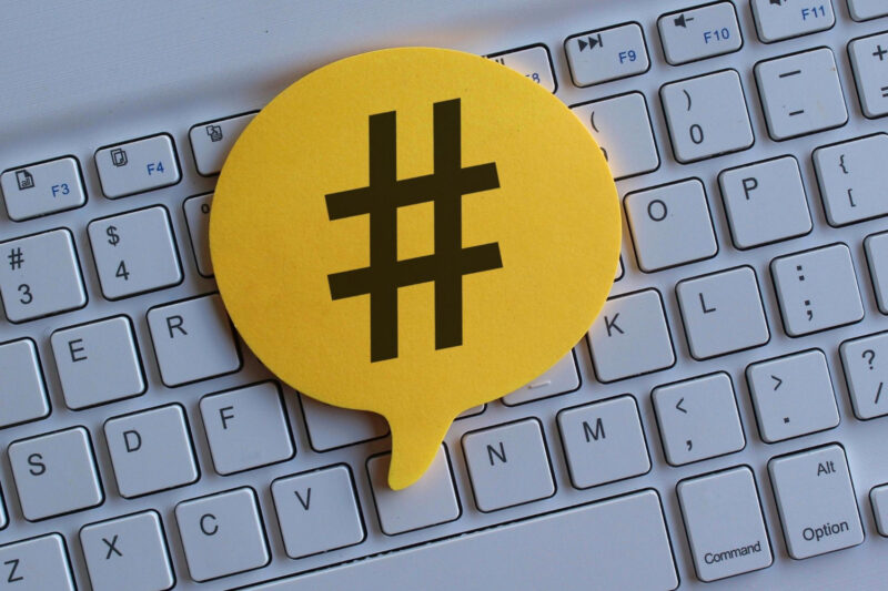 Ready-made examples of hashtags